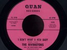 60s Northern Soul THE RIVINGTONS I Don't Want A New Baby {QUAN}