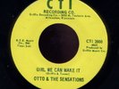 OTTO & THE SENSATIONS Mega-Rare FUNK 45 Girl We Can Make It
