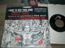 BEATLES/MONSTER NOVELTY GENE MOSS I WANT TO BITE YOUR HAND  RARE PIC SLEEVE + 45