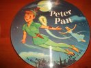 rare vtg peter pan, sleeping beauty lp picture record picture play 10