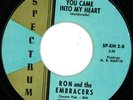 Ron And The Embracers : RARE Northern Soul 45 on Spectrum
