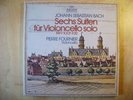 BACH Complete Cello Suites FOURNIER Archiv 2710 005 3 LPs NEAR MINT