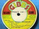Orig. Press PRINCE FAR I LP- UNDER HEAVY MANNERS- JOE GIBBS EX+++  ?