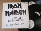 IRON MAIDEN    Live at Donington     EX    3LP set   vinyl