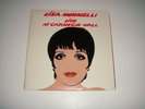 ANDY WARHOL LIZA MINNELLI  LIVE AT CARNEGIE HALL(NM)