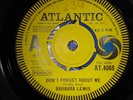 NORTHERN SOUL- BARBARA LEWIS ' DON'T FORGET ABOUT ME'  ATLANTIC DEMO RARE UK
