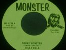 BILLY COLE & THE FOUKE MONSTERS FOUKE MONSTER 45 ARKANASAS GARAGE HEAR BIGFOOT