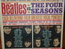THE BEATLES VS THE FOUR SEASONS 2 RECORD SET FIRST PRESS VJ RECORDS