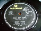 BILLY FURY-  NEW ZEALAND ISSUE - SILLY BOY BLUE  / ONE MINUTE WOMAN   CIRCA 1968