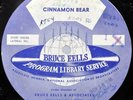 ORIGINAL CINNAMON BEAR CHRISTMAS SHOW 16 INCH RADIO BROADCAST TRANSCRIPTIONS