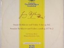 DGG TULIP SAMPLE SCHUBERT SCHNEIDERHAN SEEMANN VIOLIN SONATAS LPM 18241 NM