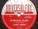 Universal-Fox U-102, James Tisdom (postwar country blues)   78 rpm
