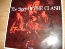 HAND SIGNED THE CLASH LP ALBUM GENUINE STRUMMER JONES
