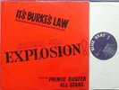 PRINCE BUSTER-IT'S BURKE'S LAW ORIG BLUE BEAT LP RARE RED LAMINATE SLEEVE