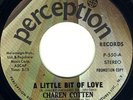 CHAREN COTTEN 45 A LITTLE BIT OF LOVE - ON PERCEPTION - CLASSIC R&B - L K