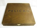 PELICAN wooden box 7x LP + 2 SIGNED POSTERS black wax BRAND NEW limited #269/500