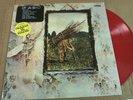 LED ZEPPELIN - LED ZEPPELIN IV RARE RED VINYL LP - BRAZIL IMPORT
