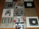 Led Zeppelin 12 Records and Rare Bottle of Jack Daniels with ZOSO #50 of 50