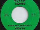 Eddie Bo - Hook and Sling pt I/Pt II - 1969 on Scram 117 - Funky Soul 45