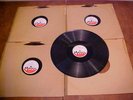 Set of 4 V-Discs (WW2) - Original 78 RPM Records - Duke, Louis, Woody, Mugsy etc