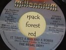 THE REGAL DEWY -It Takes A Man And A Woman -  MILLENNIUM - 45
