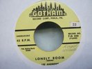7-142 LEE ANDREWS & THE HEARTS on GOTHAM 320 - LONELY ROOM / LEONA DOO WOP MINT-