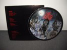 SLAYER LIVE UNDEAD PICTURE LP RARE GREY RIM USA  ORIGINAL FIRST PRESS  RARE 