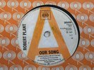 Led Zeppelin Robert Plant Our Song / Laughin' Cryin' Laughin' 45 DEMO CBS 1967