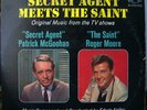 SECRET AGENT MEETS THE SAINT SPY Edwin Astley LP The Prisoner Danger Man Lounge
