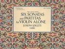 hm 54/55/56 bach six sonatas and partitas solo szigeti ex+/nm-