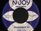 SOUL FUNK 45 PASSIN' ON BY DUANE YATES N-JOY LISTEN