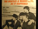 1964 ORIGINAL BEATLES MURRAY THE K AS IT HAPPENED 45 RECORD & PICTURE SLEEVE