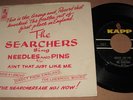 BEATLES THE  SEARCHERS 1964 PROMO PICTURE SLEEVE & STORE STOCK 45 EXCELLENT