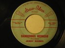 JERRY RAINES 45 Redhead DREW-BLAN rare rockabilly HEAR