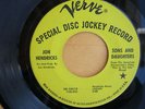 Jon Hendricks 45 rpm-Sons And Daughters/Fire In The City-DJ Promo