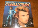 johnny hallyday lp vinyle 33 tours black es noir +ecusson philips