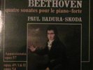 BADURA-SKODA BEETHOVEN APPASSIONATA FRENCH ORIGINAL  MINT STEREO ASTREE 74