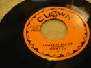 RARE SOUL 45/Sonny Til on Clown 3061/I GAVE IT ALL UP b/w No Not For Her
