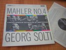 UK  DECCA SXL 2276 Wbg  MAHLER symphony n° 4  SOLTI . CONCERTGEBOUW ORC. / MINT