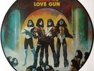 KISS   LOVE GUN   RARE LIMITED EDITION PICTURE PIC DISC VINYL LP