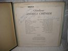 ANDREA CHENIER Blueback (1958) EXTRA RARE AUTOGRAPHED book BASTIANINI & TEBALDI