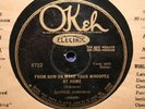 Okeh 8722 Lonnie Johnson From Now On Make Your Whoopee at Home Blues 78
