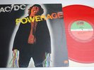 AC/DC POWERAGE CANADA PRESSING RED VINYL ORIGINAL ACDC LIMITED