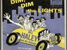 BILL HALEY   DIM DIM THE LIGHTS   HARD COVER EP PICTURE SLEEVE + RECORD