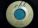 DOLLY COOPER wild love / time brings about a change PROMO R & B 45 ebb 1957