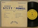 Sonny Stitt Bud Powell Quartet New Jazz NJLP 103 Original NYC Jazz RARE 10
