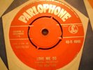 UK ORIGINAL RED PARLOPHONE-THE BEATLES-LOVE ME DO- VG