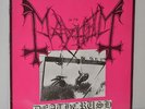 Mayhem, Deathcrush Orig. '87 Posercorpse Frank 001 Euronymous 821/1000 Metal LP