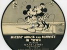 Rare 1934 RCA Mickey Mouse / Silly Symphony 78 RPM Picture Record NO RESERVE