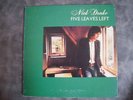 Nick Drake, Five Leaves Left, Original Pink Rim UK LP